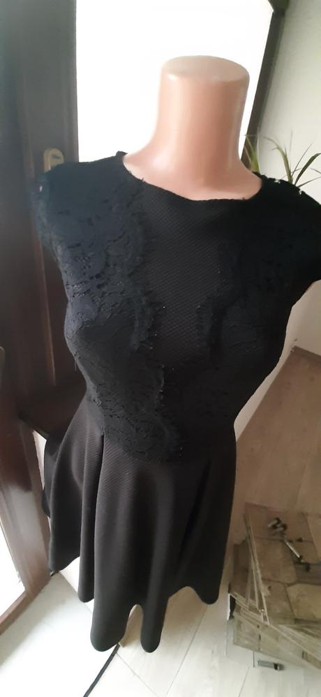 Cierne cipkovane saty dorothy perkins, dorothy perkins,38