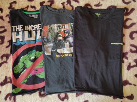 Rozne damske a panske tricka, m