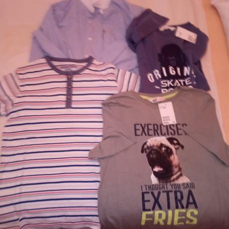 Balík tričiek, 140–152