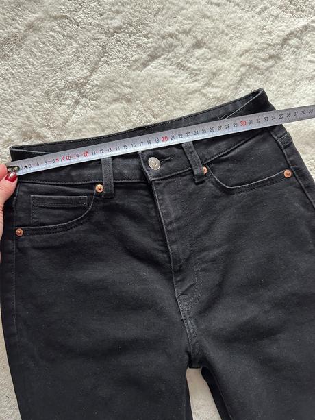 Čierne rifle, h&m,38