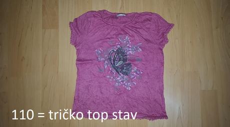 Tričko s krátkym rukávom, 110
