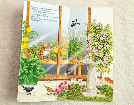 Detská kniha / leporelo, mača,