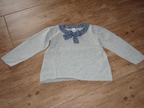 Svetrík s mašličkou, zara,110