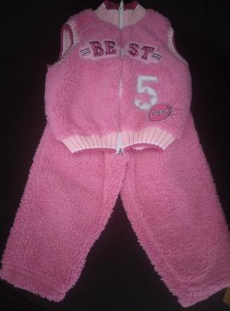 Súprava - nohavice a vesta, 92