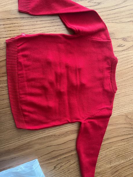 Dievčenský vianočný pulóver, coccodrillo,110