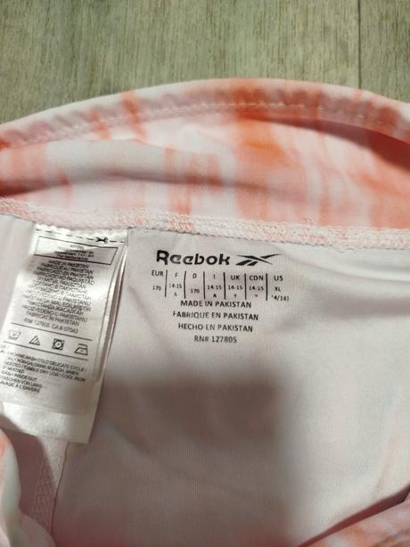 Legíny dvojbalenie, reebok,164