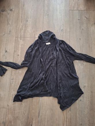 Sivý kratsi cardigan, new look,m