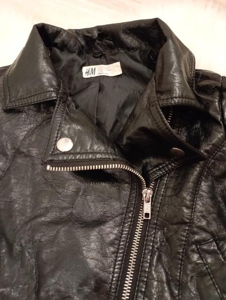 Kožená bunda, h&m,122