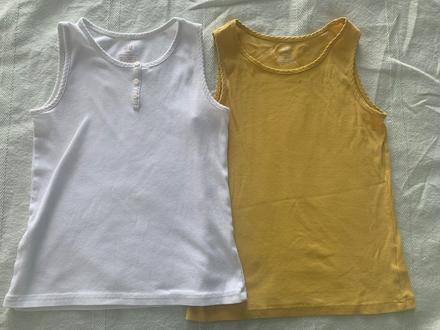 2x tielko, h&m,134