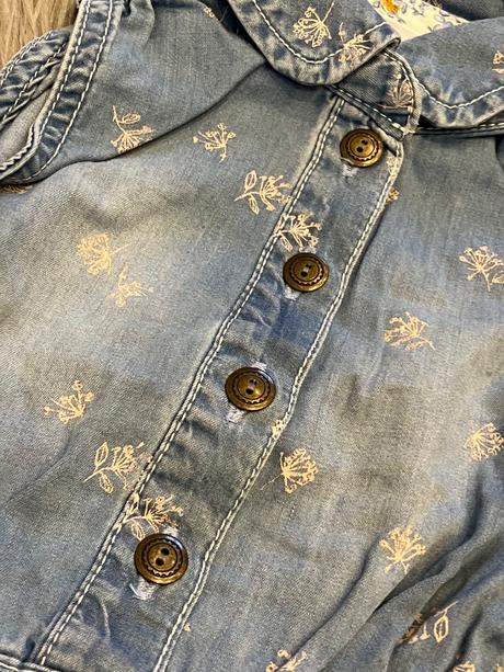 Dievčenské rifľové šaty next (74), next,74