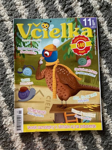 Včielka časopis 6ks, 