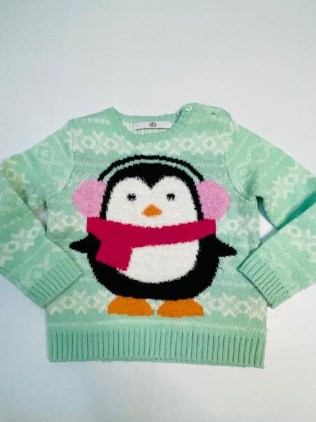 Svetrík s tučniačikom, marks & spencer,104