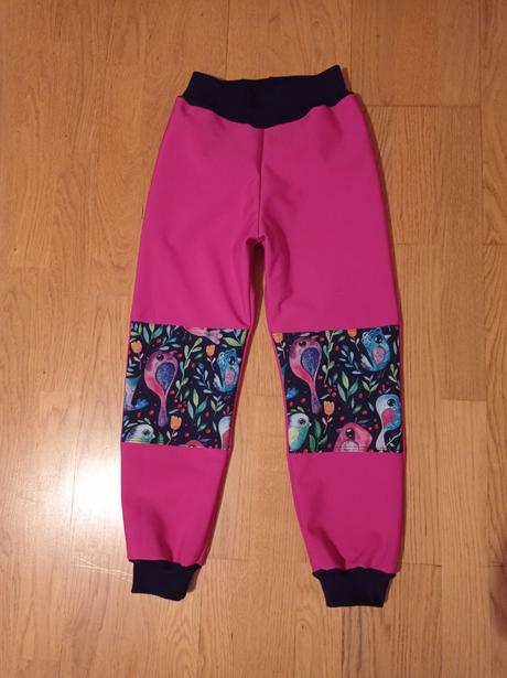 Zimné softshellové nohavice d, 68 - 140