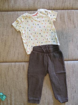 Teplákový komplet, h&m,86