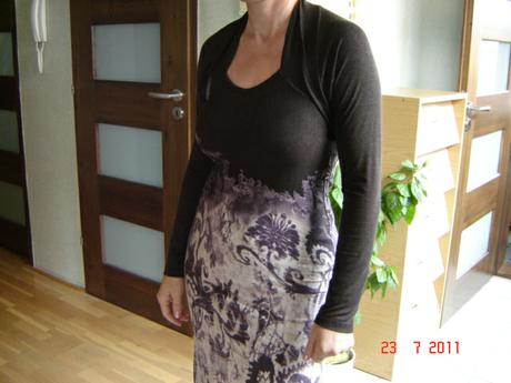 Letné šaty s bolerkom, m