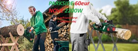Elektrická reťazová píla parkside 2200w,