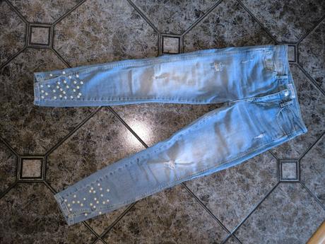 Dámske strečové slim jeans, zara,s