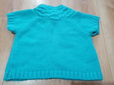 Pekný svetrík indigo, marks & spencer,98