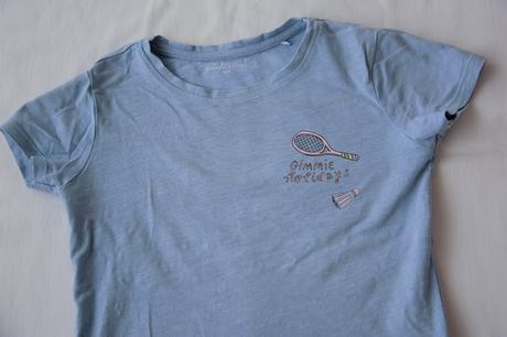 Tričko z bio bavlny pre tenistku, reserved,134