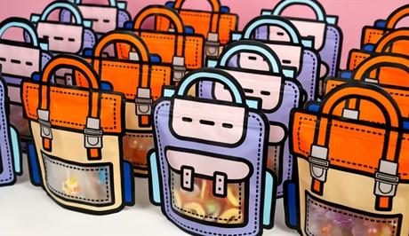 Kreatívne školské darčekové tašky,