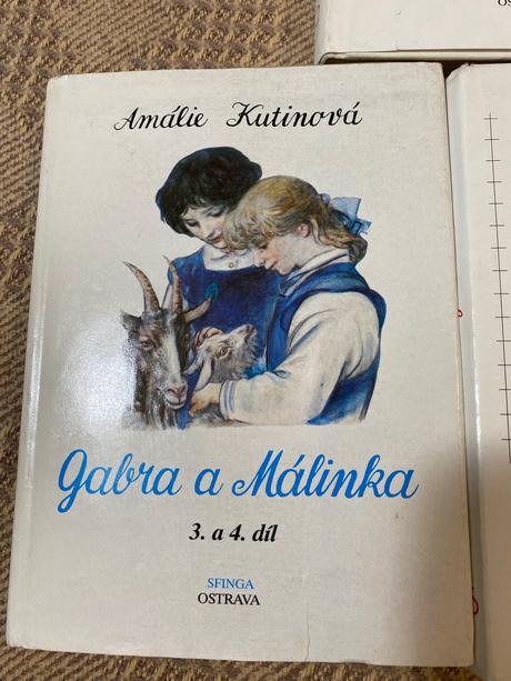 Kompletná sada 1 až 6 diel gabra a málinka amálie, 