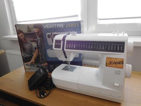 Šijací stroj veritas jeans,, 