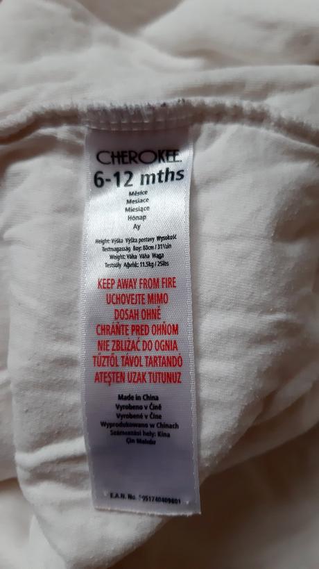 Spacie vaky veľ.6-12m., 