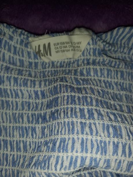 Letné šaty 158/164, h&m,158