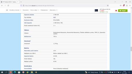 Hp probook 450 g9, hp (hewlett-packard)