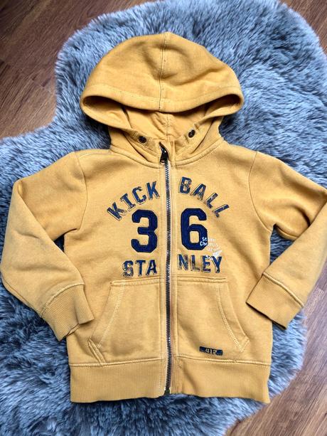 Mikina horčicova, h&m,104