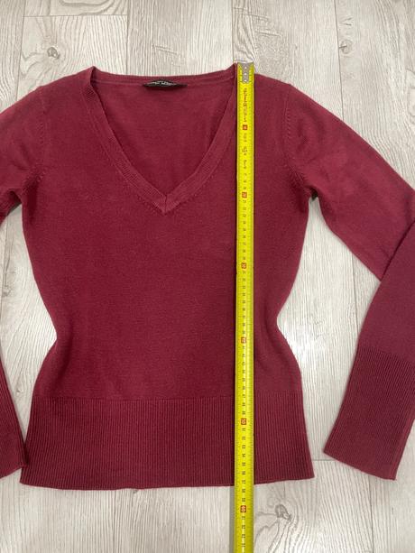 Burgundový svetrík, dorothy perkins,s