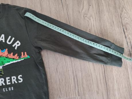 Mikina s flitrami, h&m,110