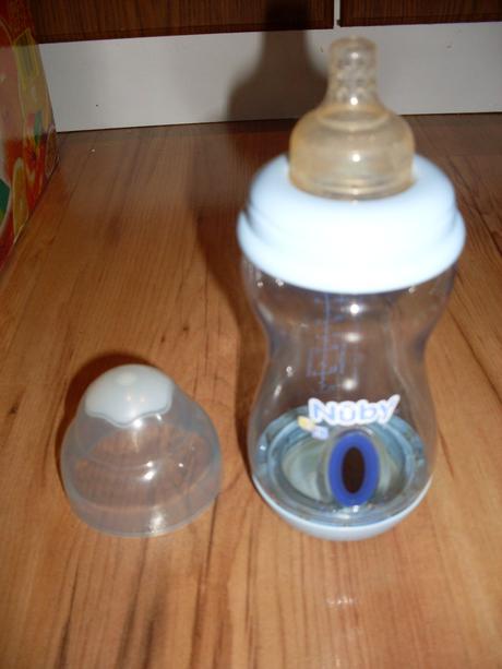 Flaša/flaška s teplomerom, nûby