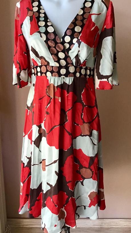 Hodvábne saty monsoon, monsoon,38