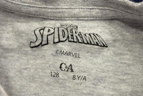 3x spiderman tričko veľ. 128, c&a,128