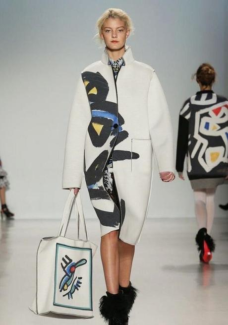 Graffiti vintage prechodny kabat v.m/l, l / m