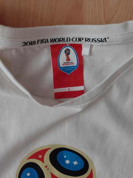 Pánske tričko russia 2018, l