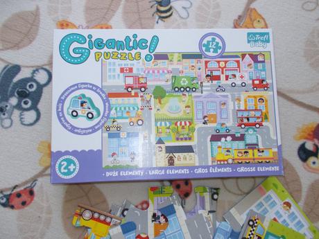 Gigantic puzzle 12 ks dedina, mesto, 