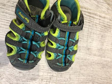 Sandálky na suchý zips, bobbi shoes,19