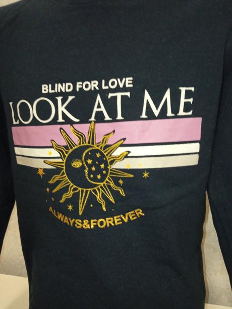 Dievčenské tričko s potlačou a nápismi (134-140), 134