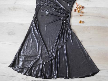 Šaty krástke pružné do leskla 40v, m, m