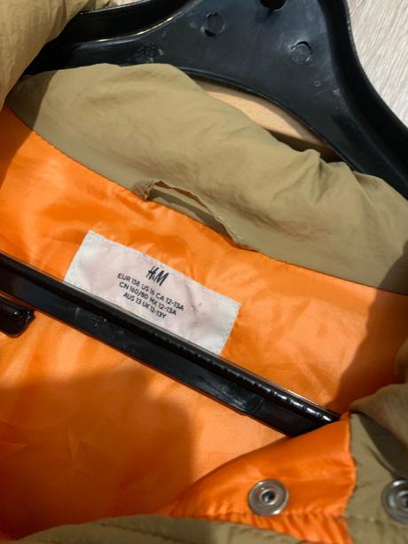 Zimná bunda, h&m,158