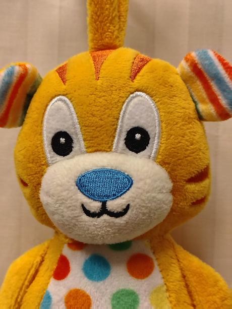 Interaktívny závesný tigerík hrkajúci, pepco 28 cm,