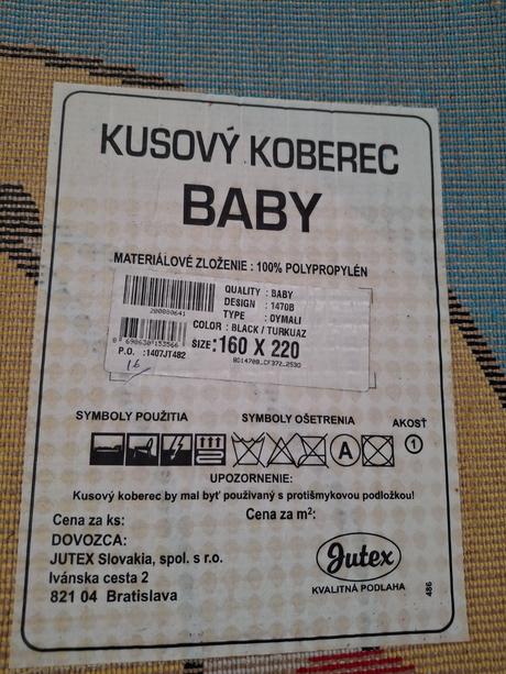Koberec detsky, 