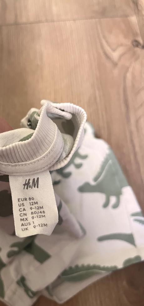 Kraťasový komplet, h&m,80
