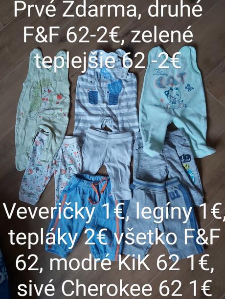 Oblečenie 62, 50–62