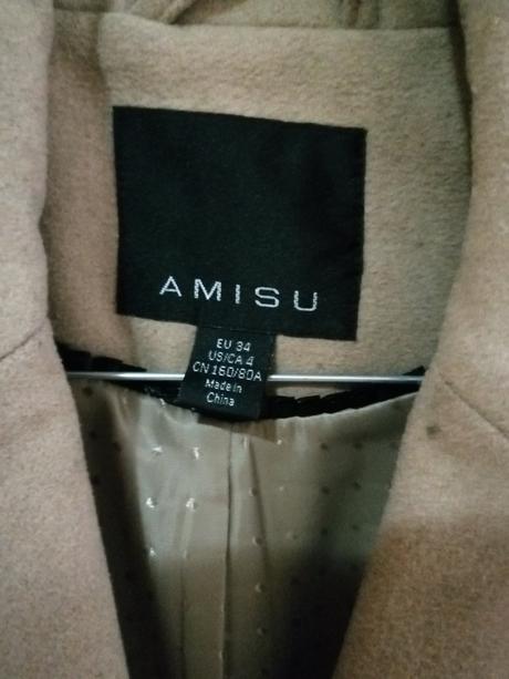 Dámsky kabát, amisu,34