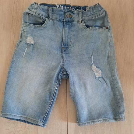 Riflové elastické kraťasy, h&m,152