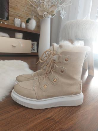 Dámske teplé čizmy, 38