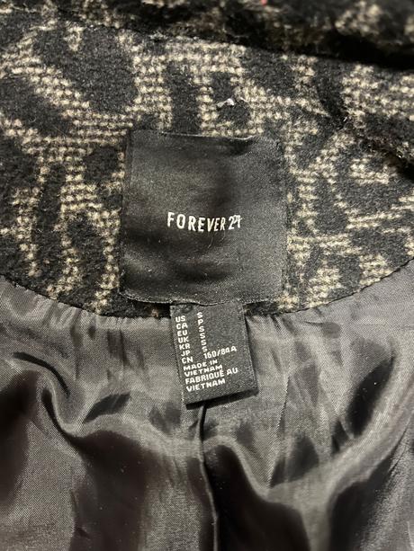 Kratky kabat s leopardim vzorom forever 21, s